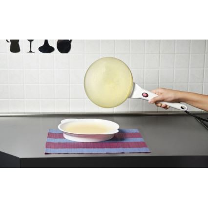 G3Ferrari G10306 - Crêpejärn CREPPE 20 cm 800W/230V vit