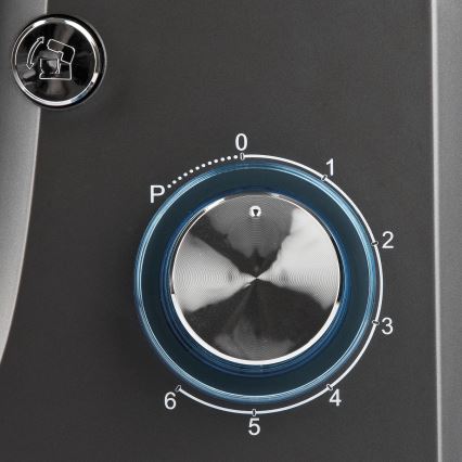 G3Ferrari G201200-Köksmaskin med rostfri bunke PASTAIO 10 l 2200 W/230 V grå