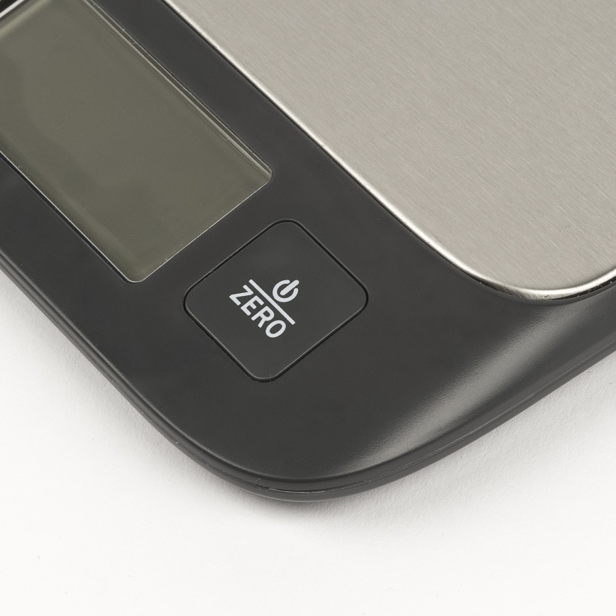 G3Ferrari G2016800 - Digital köksvåg 2xAAA svart/rostfritt stål