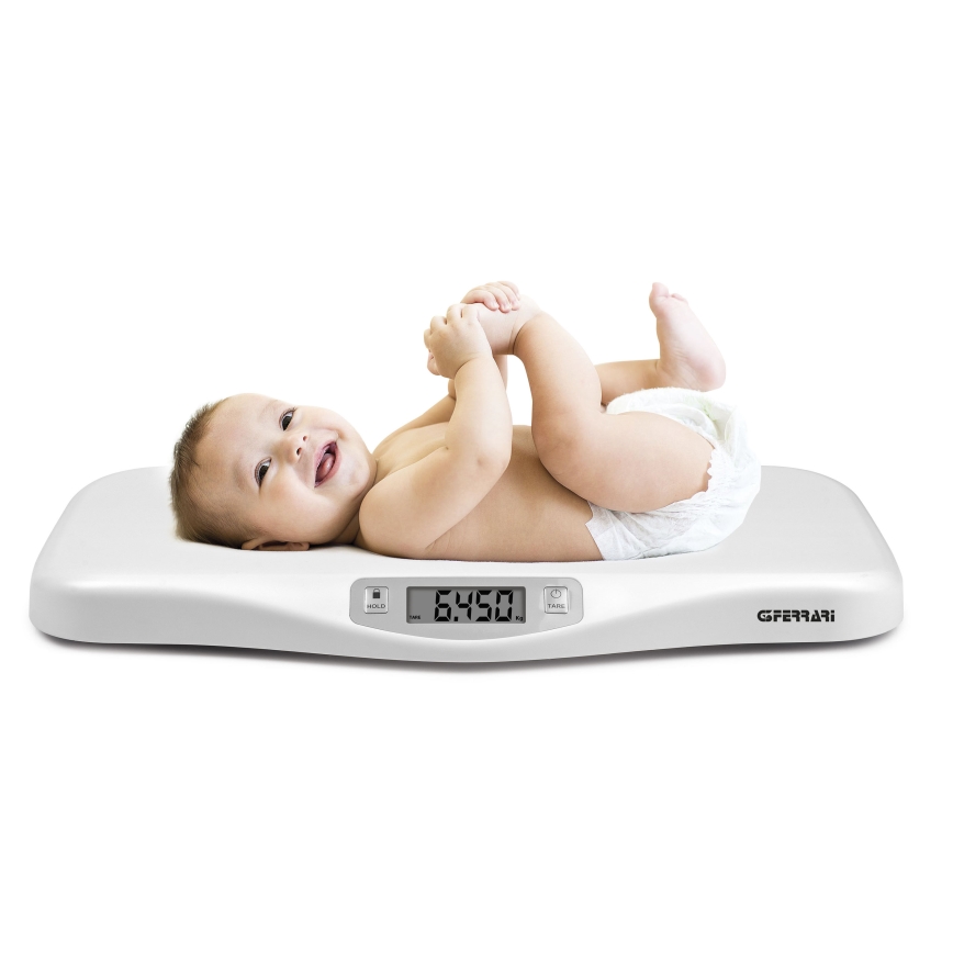 G3Ferrari G30021 - Digital barnvåg, max 20 kg, 1xCR2032, vit