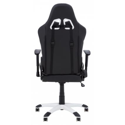 Gamingstol svart/vit