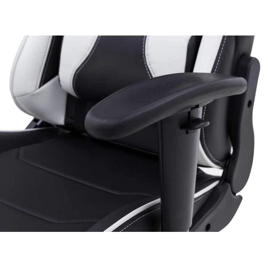 Gamingstol svart/vit