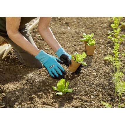 Gardena - Arbetsvantar blå/svarta