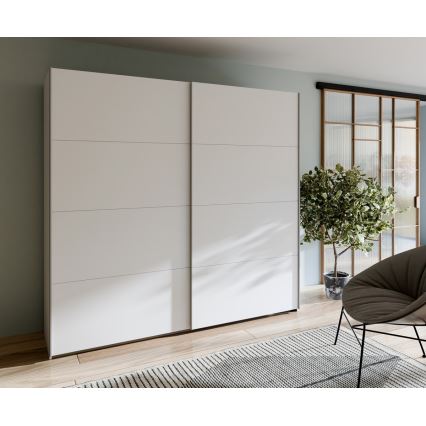 Garderob KARO 220x210x61 cm vit