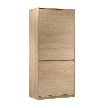 Garderob MIYABI 90x198x52 cm Cremona-ek