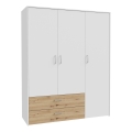 Garderob URO 152x190 cm ek artisan/vit