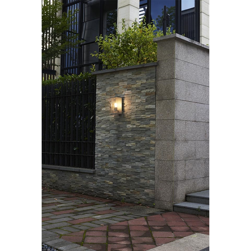 Gardino LX1466 - Vägglampa för utomhusbruk MELISSA 1xE27/15W/230V IP54