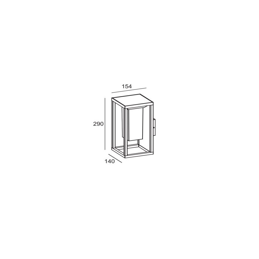 Gardino LX6051 - LED solcellsvägglampa med sensor DANTELION LED/2,2W/3,7V IP54
