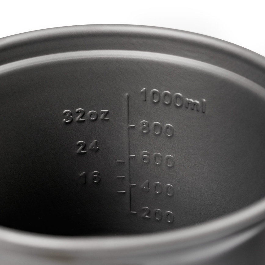 Gasspis för camping med tillbehör