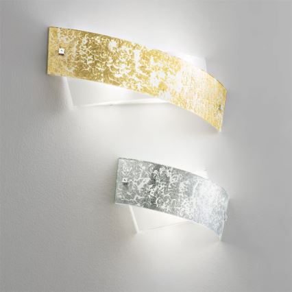 Gea Luce CAMILLA A P oro - Vägglampa CAMILLA 2xE14/28W/230V 34 cm guld