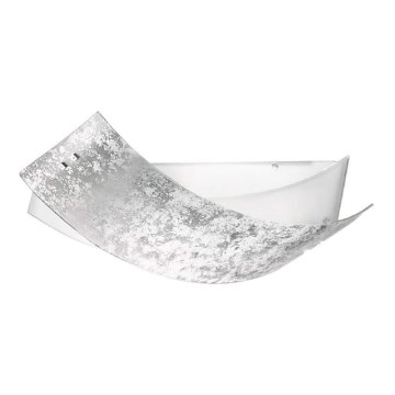 Gea Luce CAMILLA P M arg - Taklampa CAMILLA 2xE27/70W/230V 63,5 cm silver