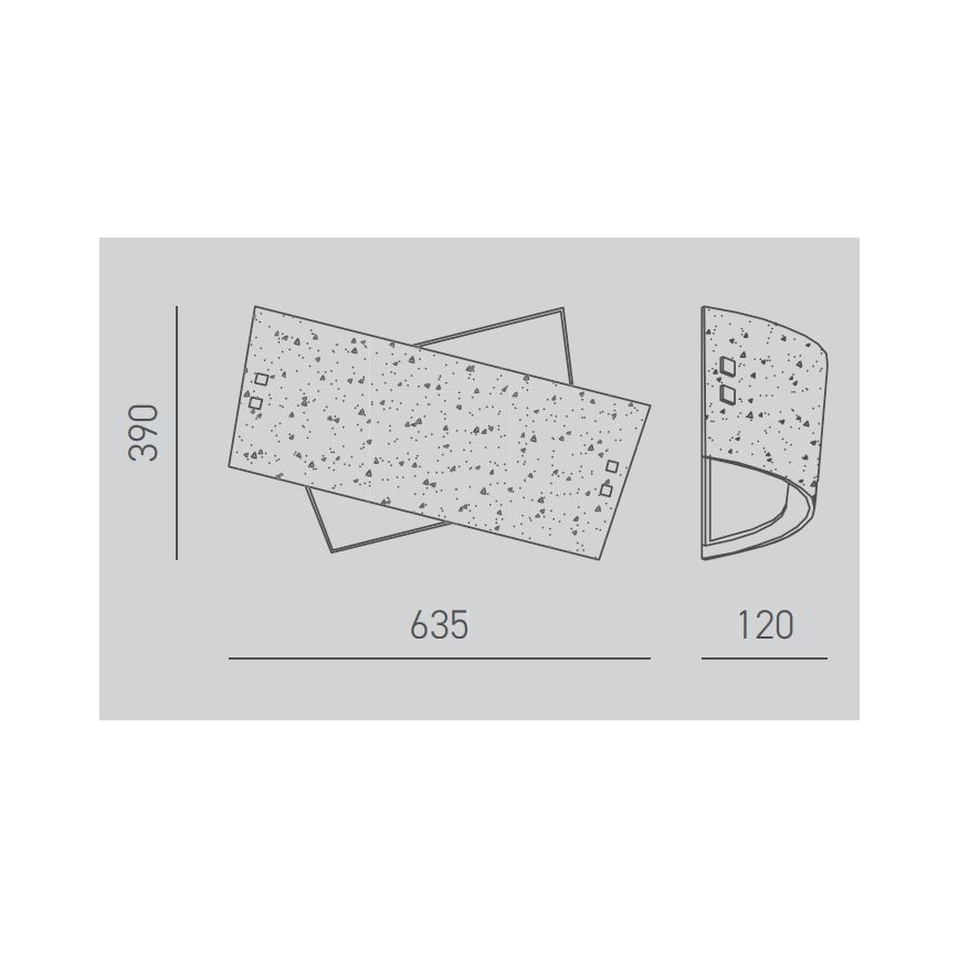 Gea Luce CAMILLA P M oro - Taklampa CAMILLA 2xE27/70W/230V 63,5 cm guld