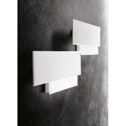 Gea Luce DOHA A G B - LED väggbelysning DOHA LED/25W/230V 70 cm vit