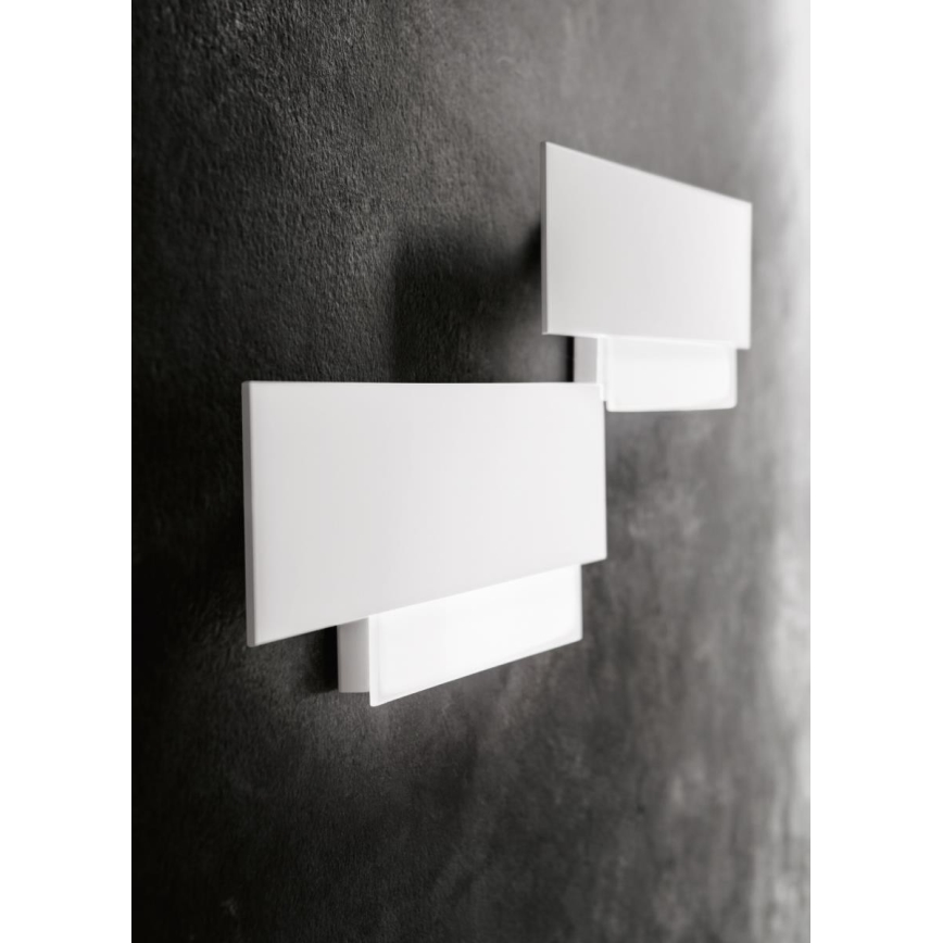 Gea Luce DOHA A G B - LED väggbelysning DOHA LED/25W/230V 70 cm vit