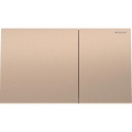 Geberit 115.622.QB.1 - Spolknapp Sigma70 25x14,6 cm borstad rödguld
