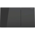 Geberit 115.622.SJ.1 - Spolknapp Sigma70 25x14,6 cm svart