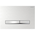 Geberit 115.788.GH.2 - Spolningsknapp Sigma50 24,6 x 16,4 cm mattkrom