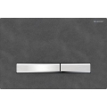 Geberit 115.788.JM.2 - Spolknapp Sigma50 24,6 x 16,4 cm skiffergrå/mattkrom