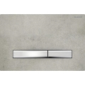 Geberit 115.788.JV.2 - Spolknapp Sigma50 24,6x16,4 cm betongdekor/mattkrom