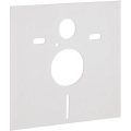 Geberit 156.050.00.1 - Isoleringsdyna för vägghängd WC och bidé 40x42 cm vit