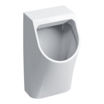 Geberit 500.254.01.1 - Smyle urinal med bakanslutning och bakavlopp, keramik/vit