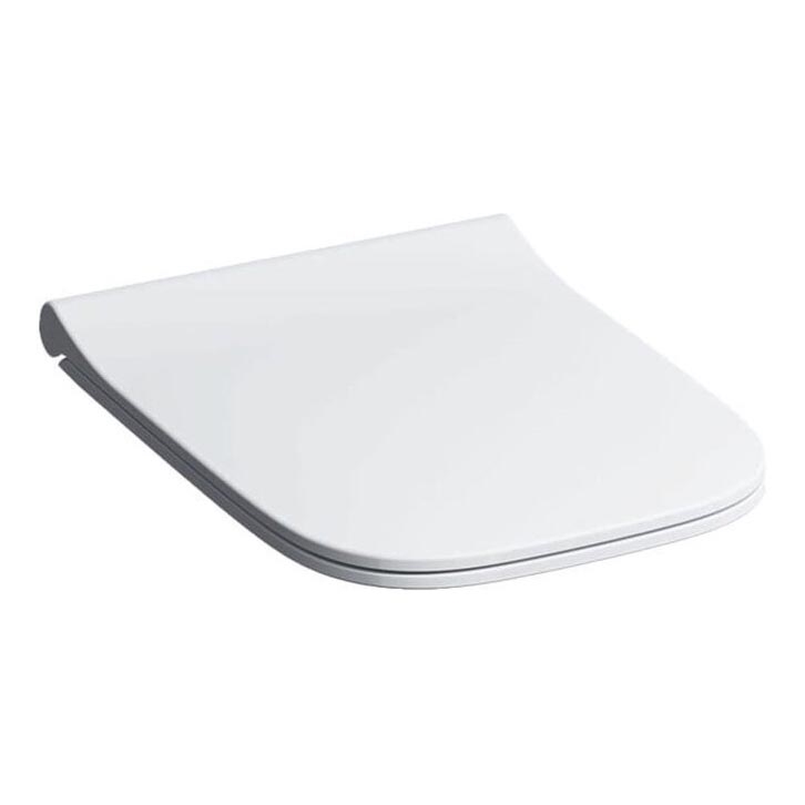Geberit 500.688.01.1 - Toalettsits SoftClose Smyle Square, duroplast/vit
