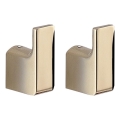 Gedy - 2-pack väggkrokar PIRENEI, guld