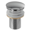Gedy - CLICK-CLACK bottenventil för tvättställ Ø 6,6 cm, polerad krom
