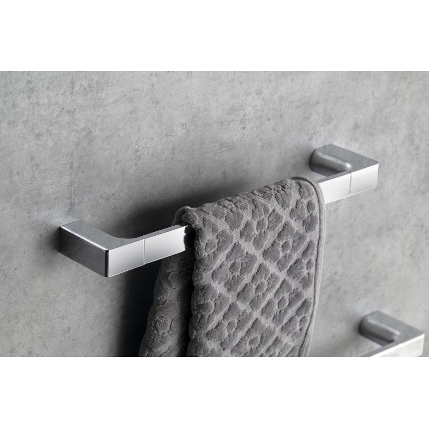 Gedy - Handdukshängare för vägg PIRENEI 6,6x45 cm skinande krom