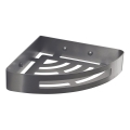 Gedy - Hörnhylla SMART för duschen 21x4,5 cm metallgrå