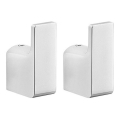 Gedy - KIT 2x Väggkrok PIRENEI skinande krom