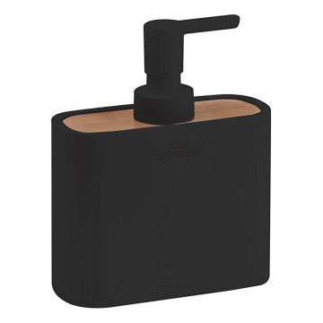 Gedy - Tvålpump NINFEA svart/bambu