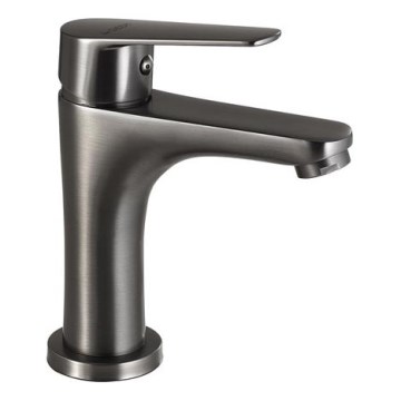 Gedy - Tvättställsblandare COMO 19,6 cm metallisk grå