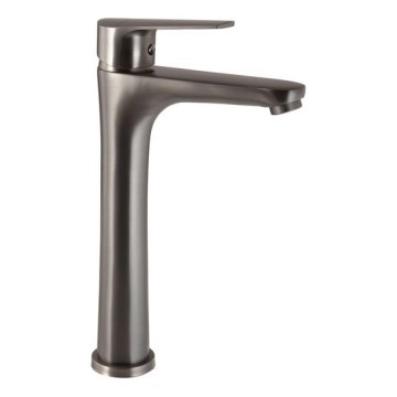 Gedy - Tvättställsblandare COMO 29 cm metallicgrå