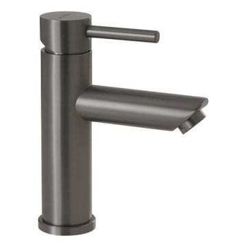 Gedy - Tvättställsblandare GARDA 18 cm metallgrå