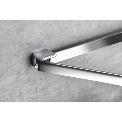 Gedy - Vägg roterande handduk hållare PIRENEI 36 cm skinande krom