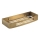 Gedy - Väggmonterad duschhylla SMART 30x12,8 cm matt guld