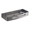 Gedy - Väggmonterad duschhylla SMART 30x12,8 cm metallicgrå