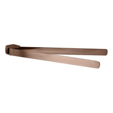 Gedy - Väggmonterad vridbar handdukshängare PIRENEI 36 cm i brons