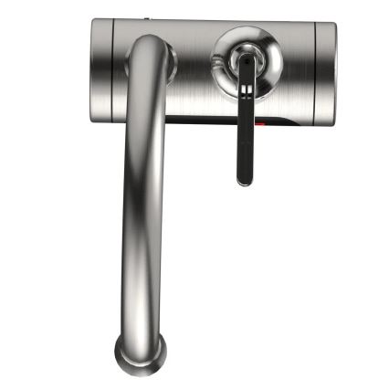 Genomströmningsvärmare med LED display 3000W/230V IPX4 rostfri