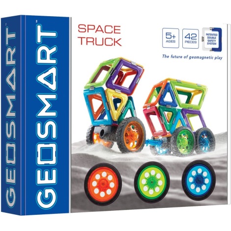 GeoSmart - Magnetiskt byggset Space Truck 42 delar