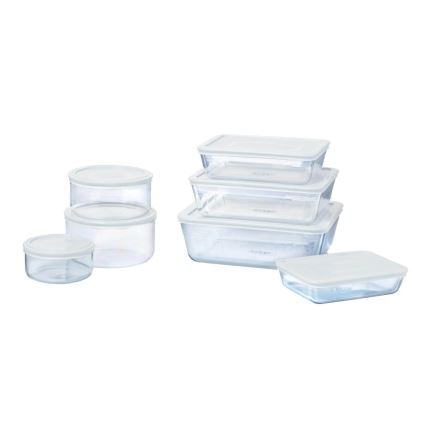 Glasbehållare för livsmedel PYREX 2,6 l