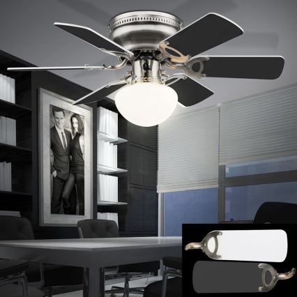 Globo - Takfläkt 1xE27/60W/230V