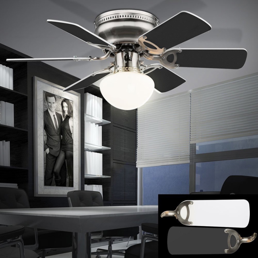 Globo - Takfläkt 1xE27/60W/230V