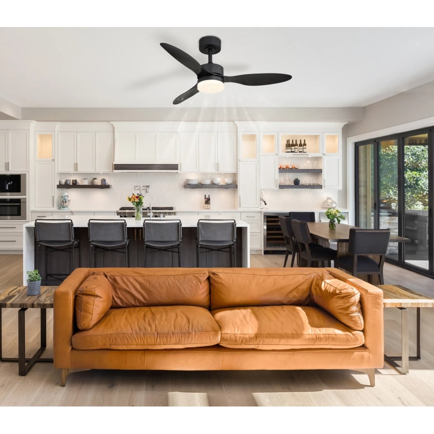 Globo - LED dimbar takfläkt LED/20W/230V 2700-6500K + fjärrkontroll