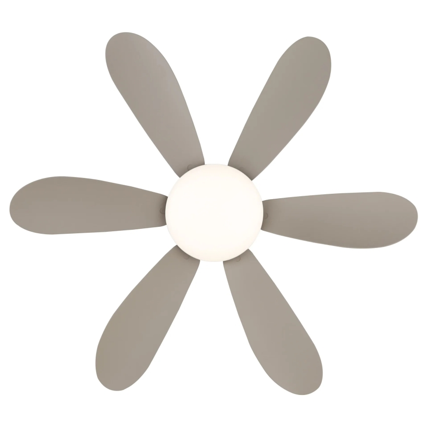 Globo - Dimmbar LED-takfläkt LED/5W/230V 2700-6500K beige + fjärrkontroll