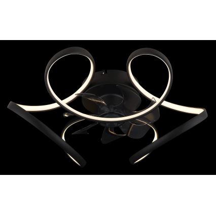 Globo - LED dimbar takfläkt LED/40W/230V 3000-6000K + fjärrkontroll