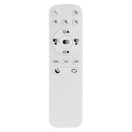Globo - LED dimbar takfläkt LED/40W/230V 3000-6000K + fjärrkontroll