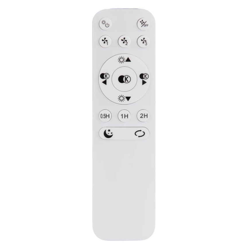 Globo - dimmbar LED-takfläkt LED/40W/230V 3000-6500K svart + fjärrkontroll