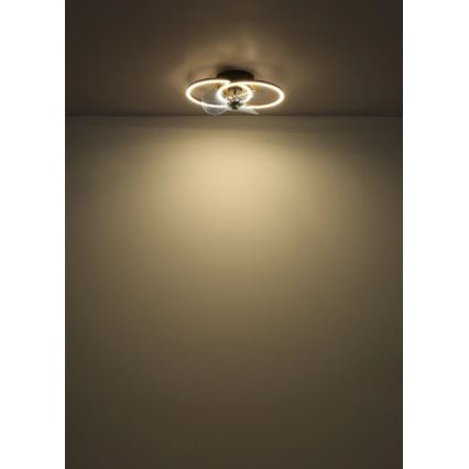 Globo - LED dimbar takfläkt LED/24W/230V 2700-6500K + fjärrkontroll